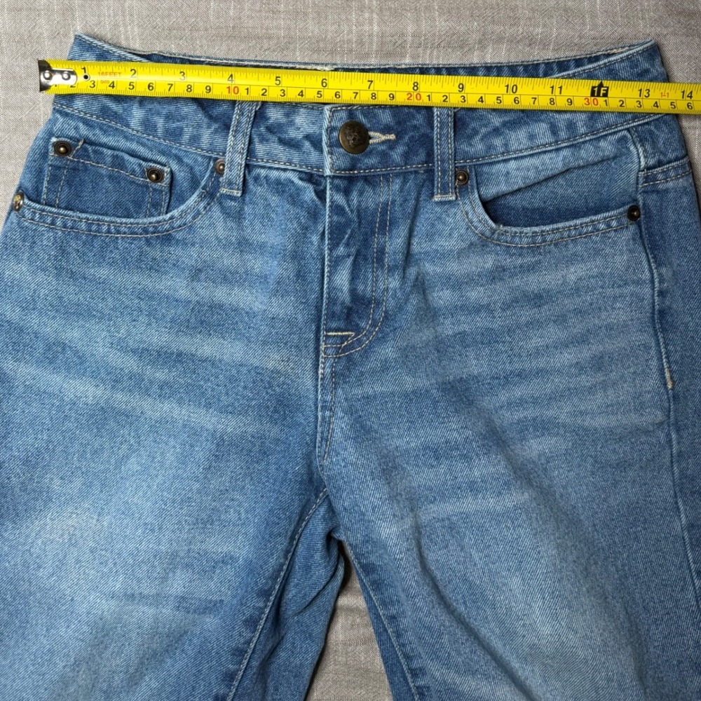 Ed Hardy Denim Women 24 Blue Flare Jeans Tattoo Graphic Tiger Dragon WEHDB100-3 - Picture 9 of 16